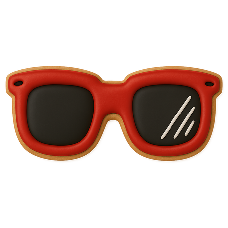 Sunglasses Cookie Cutter 3.75 in B1288