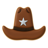 Cowboy Hat Cookie Cutter 3.5 in B1294