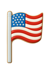 Flag Cookie Cutter 4 In. B1297