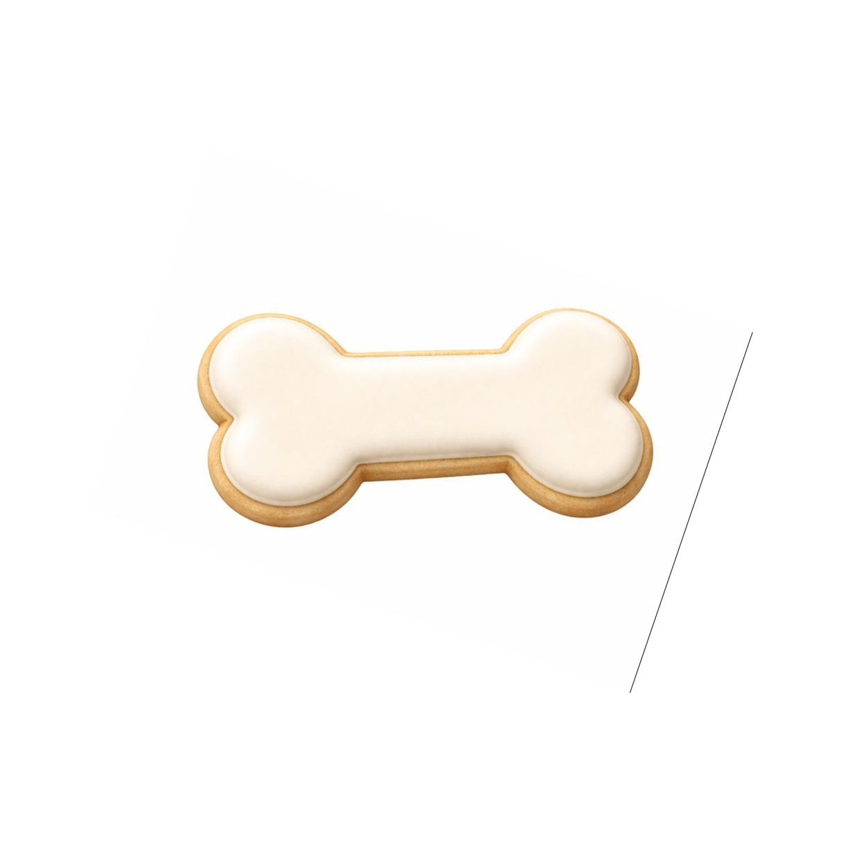 Dog Bone Cookie Cutter 3.75 in B1305