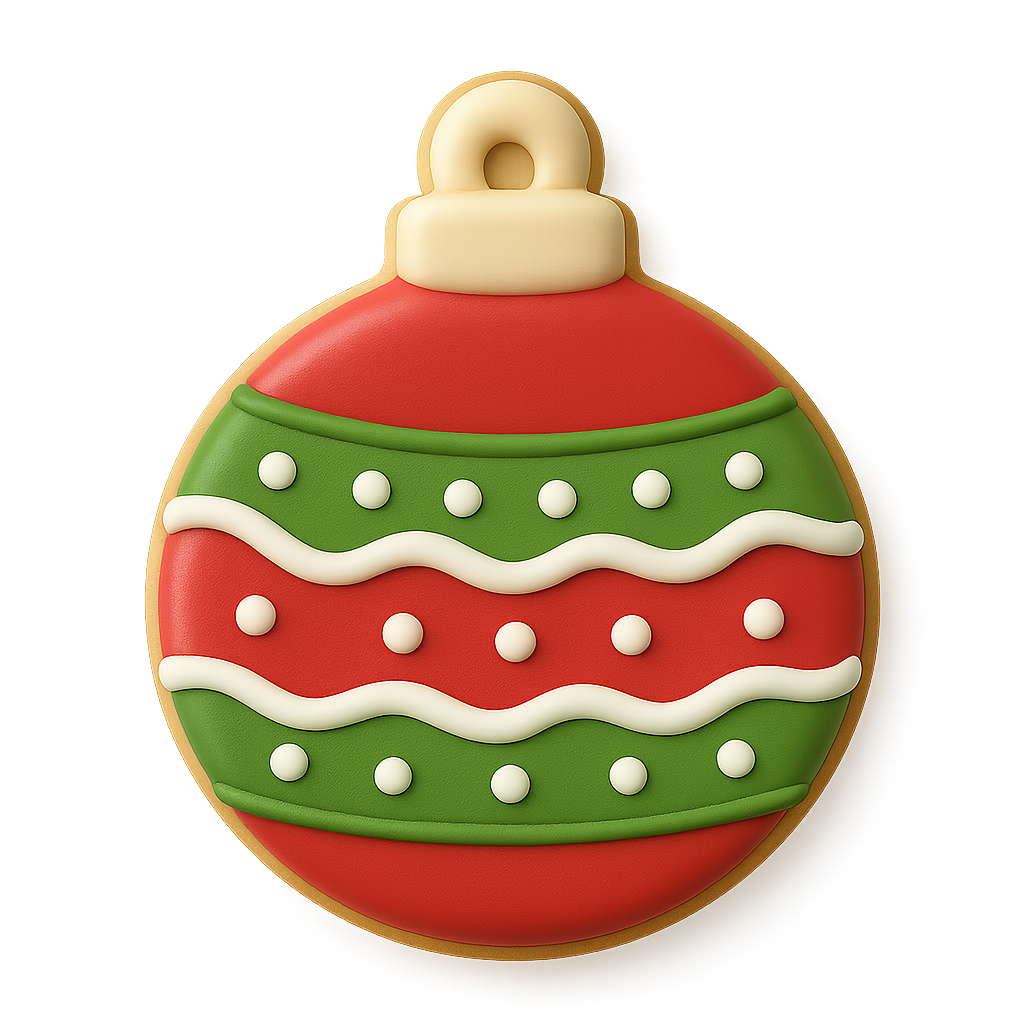 Ornament Round Cookie Cutter 3.75 in B1312