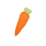 Carrot Cookie Cutter 5.5 in B1314
