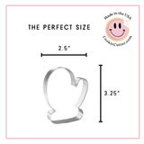 Mitten Cookie Cutter 3.25 in B1317F