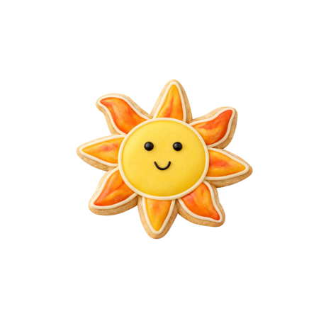 Sun Cookie Cutter 3 in B1343