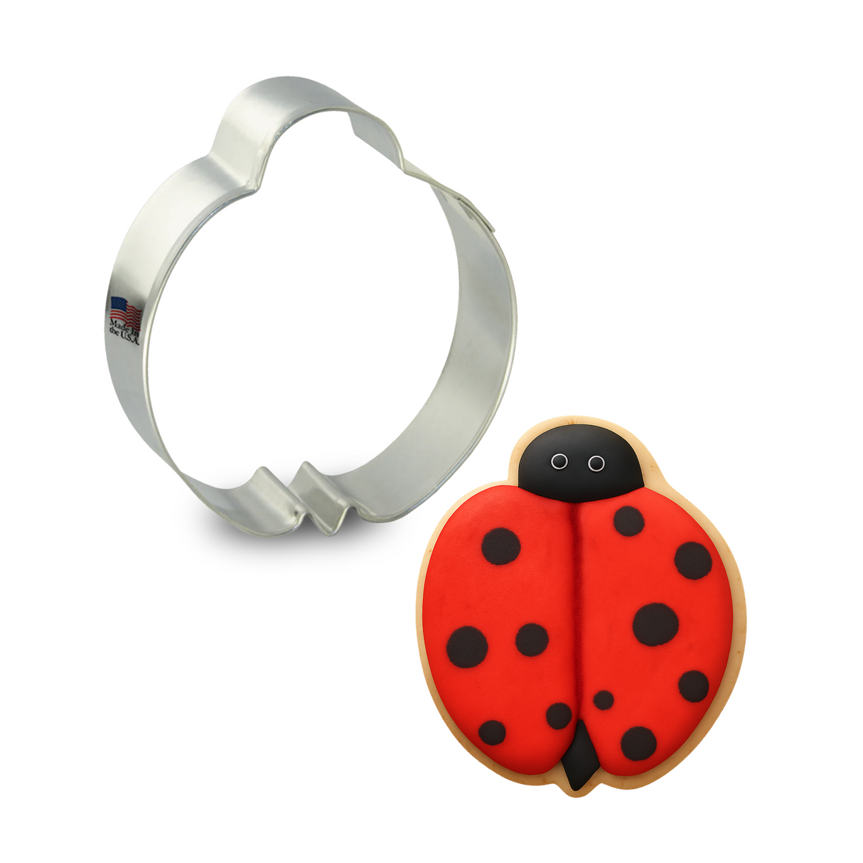 Ladybug Cookie Cutter 3 in B1346
