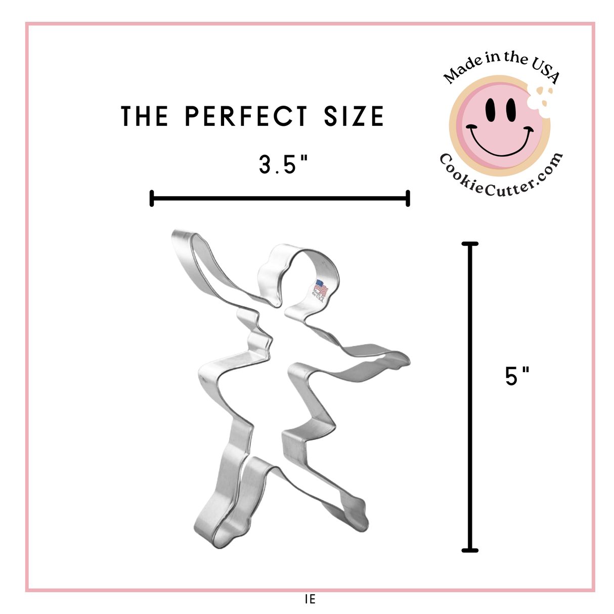 Ballerina Cookie Cutter 5 in B1350