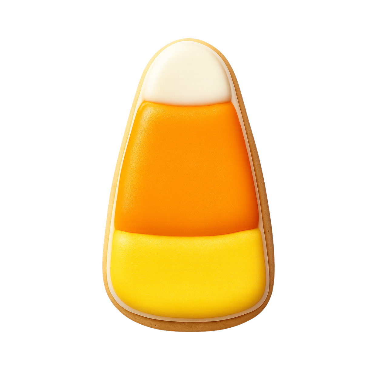 Candy Corn Cookie Cutter 4 in B1362