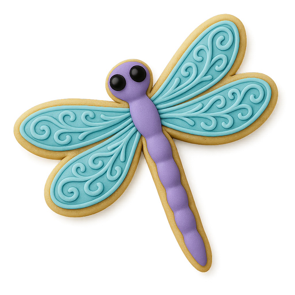 Dragonfly Cookie Cutter 3.5 in B1366