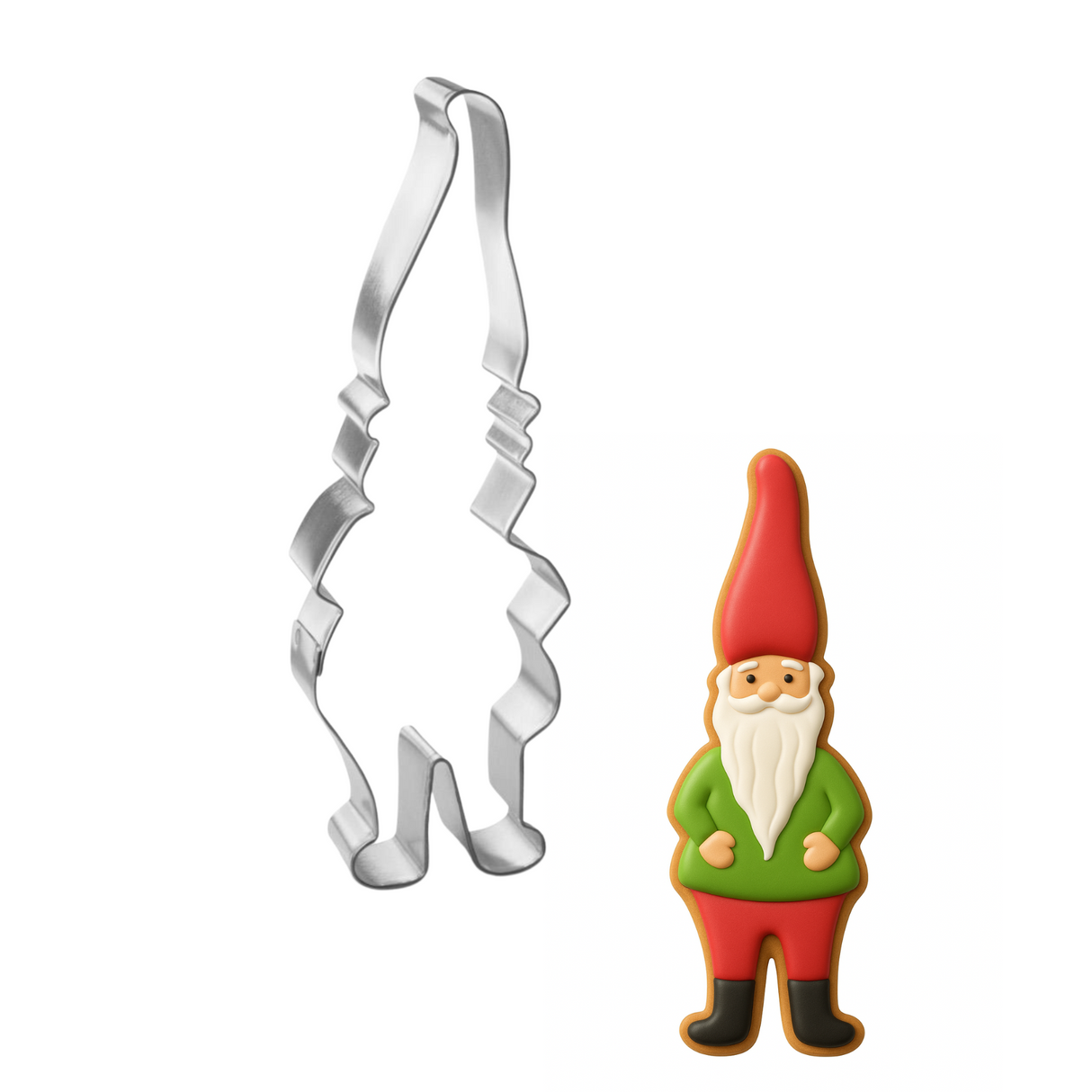 Gnome Elf Cookie Cutter 5.25 in B1368