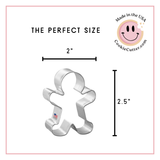 Gingerbread Cookie Cutter 2.5 in B1374