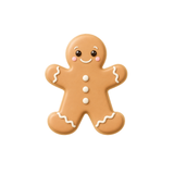 Gingerbread Man Cookie Cutter 4 in B1375