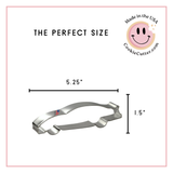Race Car Cookie Cutter 5.25 in B1387