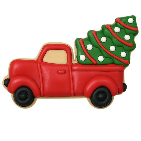 Truck with Tree Cookie Cutter 5 in B1388