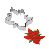 Poinsettia Cookie Cutter 3.5 in B1408