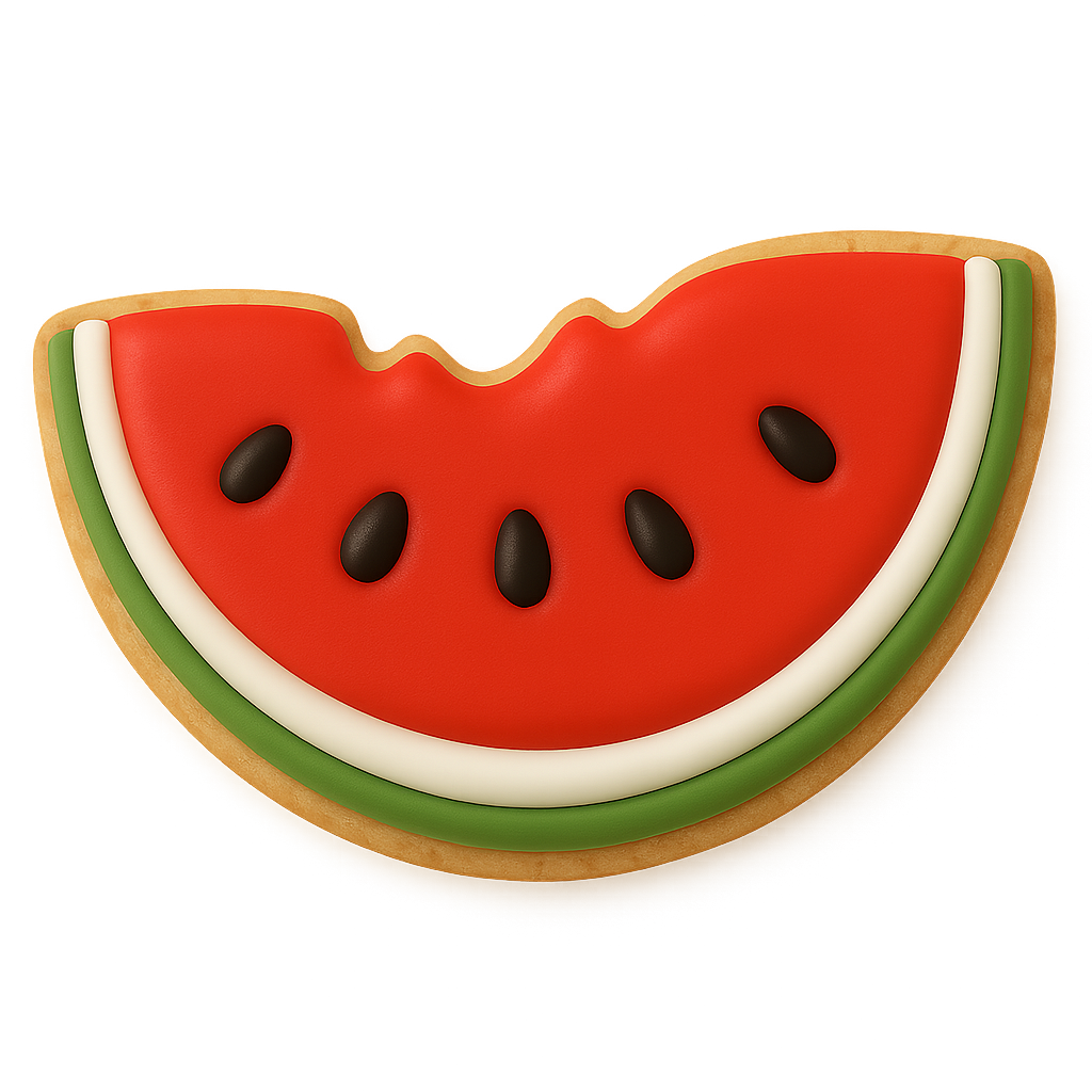 Watermelon Cookie Cutter 3.5 in B1409
