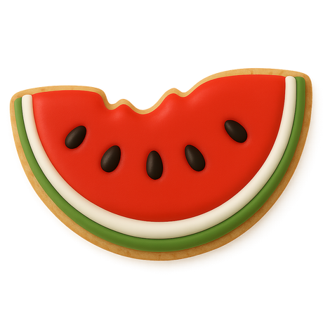 Watermelon Cookie Cutter 3.5 in B1409