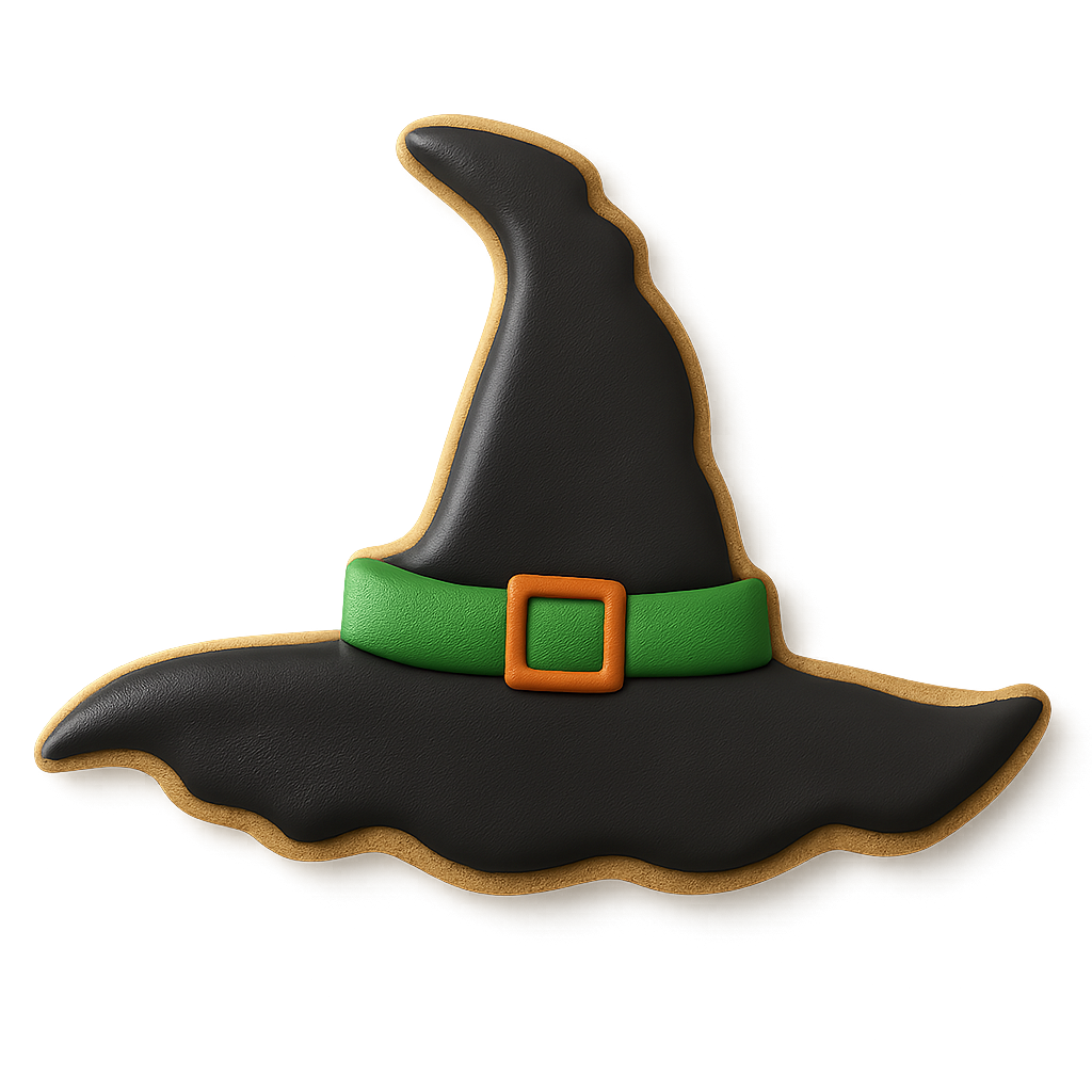 Witch Hat Cookie Cutter 5 in B1426