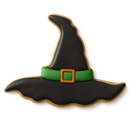 Witch Hat Cookie Cutter 5 in B1426
