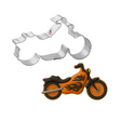 Motorcycle Cookie Cutter 4.5 in B1440