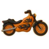 Motorcycle Cookie Cutter 4.5 in B1440