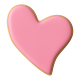 Love Heart Cookie Cutter 3 in B1461