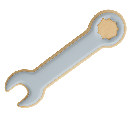 Wrench Cookie Cutter 4 in B1463