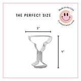 Margarita Glass Cookie Cutter 4 in B1470