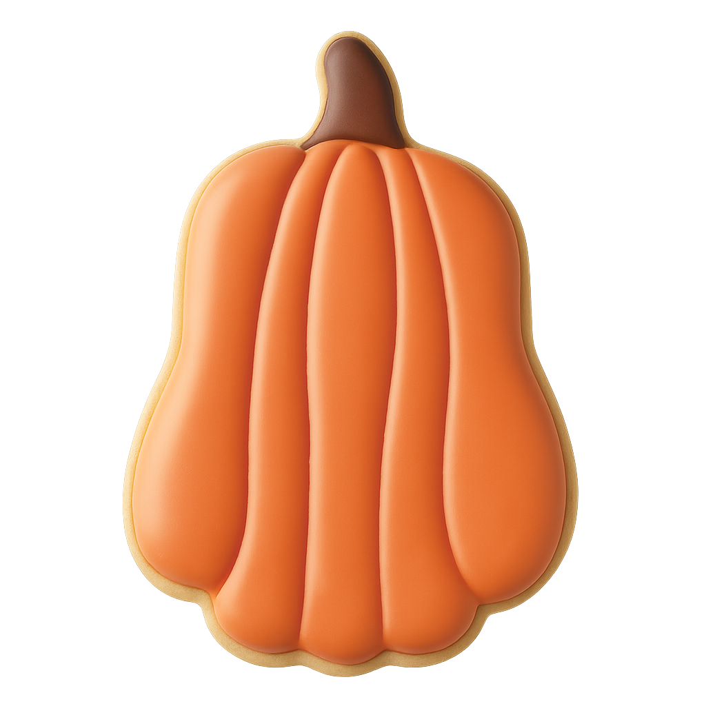 Mini Tall Pumpkin Cookie Cutter 1.75 in M204