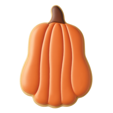 Tall Pumpkin Cookie Cutter 3.75 in B1471