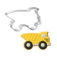 3.75-inch dump truck cookie cutter for construction parties