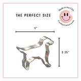 Labrador Retriever Dog Cookie Cutter 4 in B1494