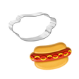 Hot dog Cookie Cutter 4 in B1525