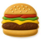 Hamburger Cookie Cutter 3.5 in PC0385