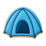 Tent Cookie Cutter 4 in B1531