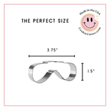 Sunglasses Cookie Cutter 3.75 in B1533