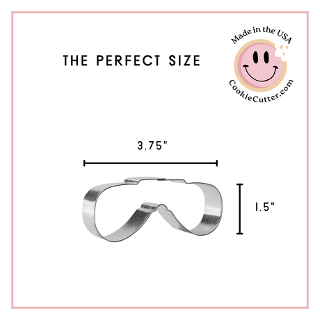 Sunglasses Cookie Cutter 3.75 in B1533