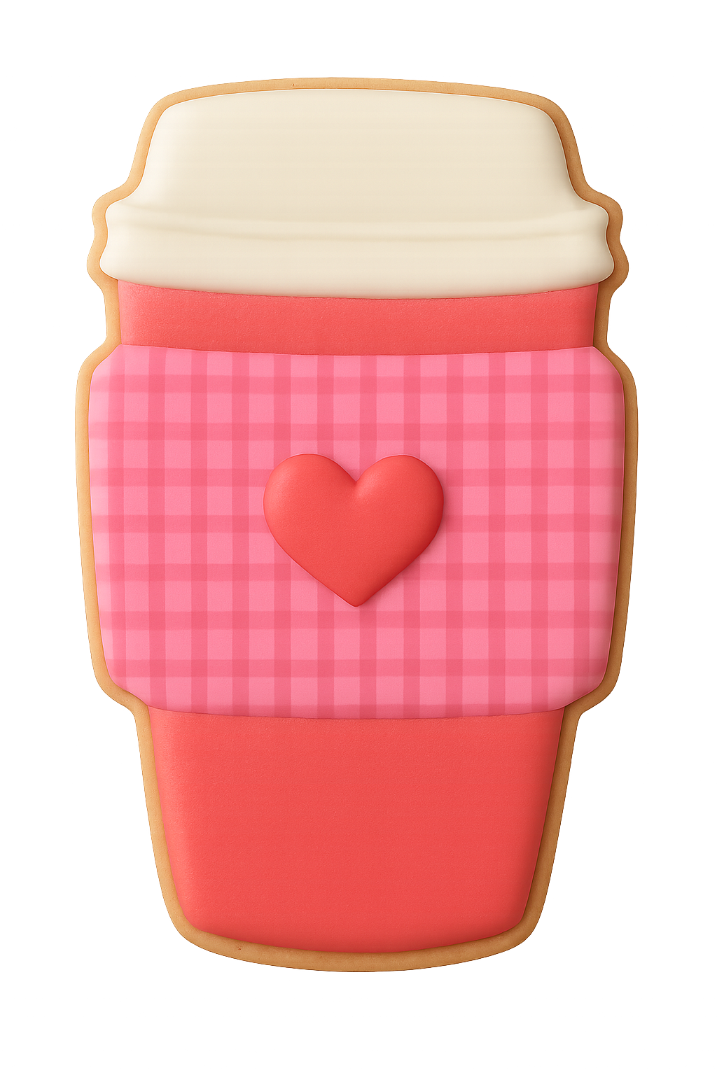 Latte Cup Cookie Cutter 4 in B1537
