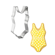 One Piece Swimming Suit Cookie Cutter 4 in B1548