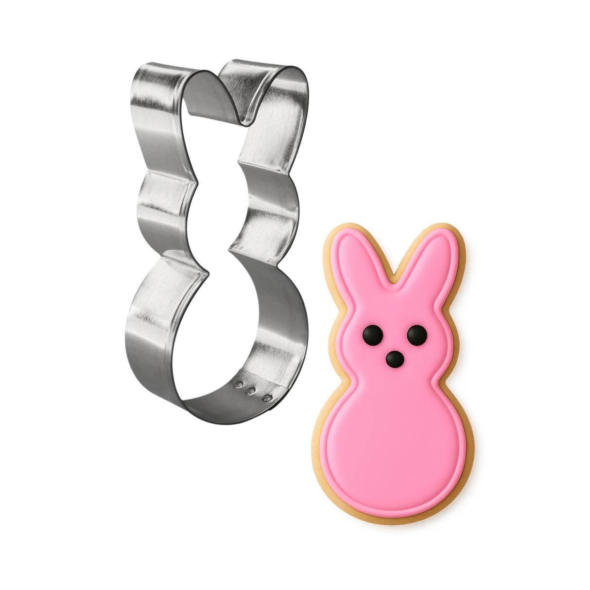 Easter Bunny Body Cookie Cutter 4.25 in B1554