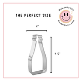 Champagne Bottle Cookie Cutter 4.5 in B1561