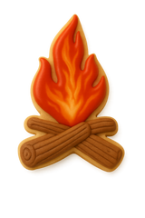 Campfire Cookie Cutter 4 in B1568