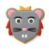 Lion Face Cookie Cutter 4 in B1569