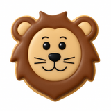 Lion Face Cookie Cutter 4 in B1569