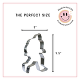 Bigfoot Big Foot Sasquatch Cookie Cutter 4.6 in B1571