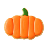 Flat Pumpkin Cookie Cutter 3.75 in B1576