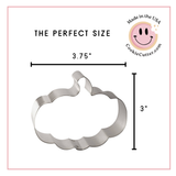 Pumpkin Cookie Cutter 3 Pc Set HS0442
