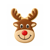 Reindeer Face Cookie Cutter 3.75 in B1582