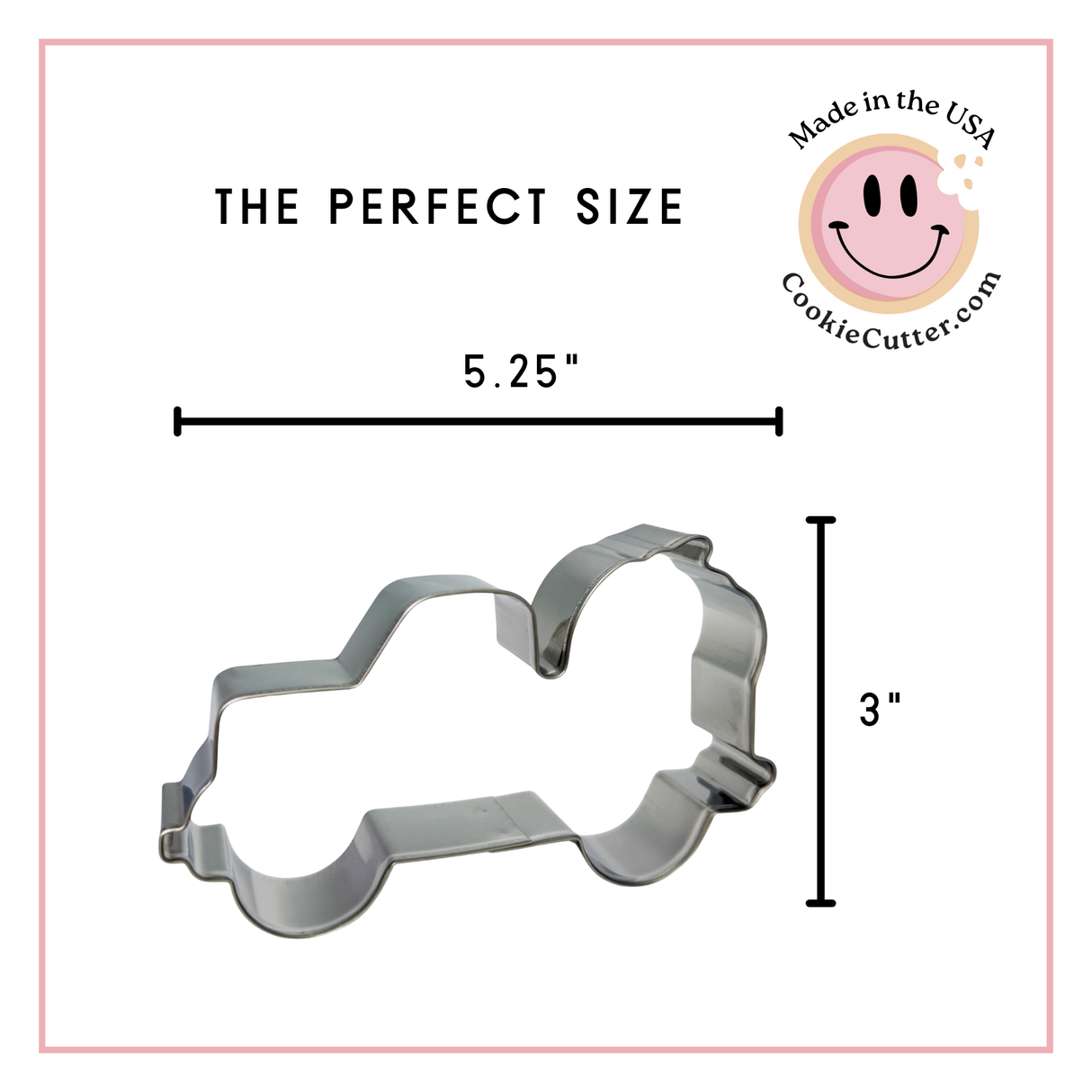 Truck With Pumpkin Cookie Cutter 5 in B1584