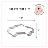 Police Car Cookie Cutter 4.5 in B1588