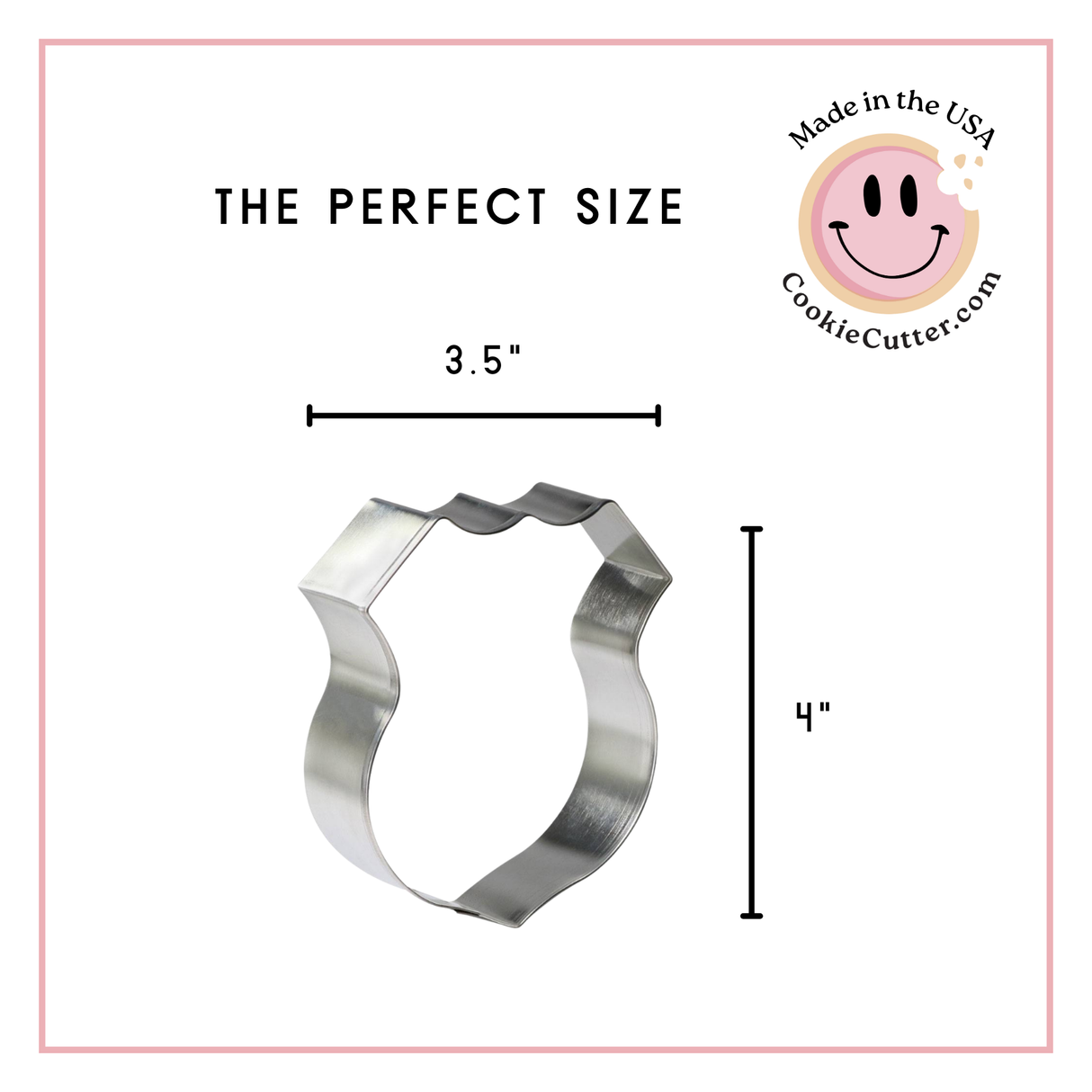 Police Cookie Cutter 4 Pc Set HS0441